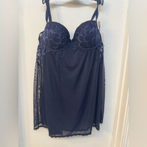 Women's Carrie Amber Babydoll With Push-up